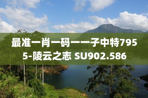 最準一肖一碼一一子中特7955-陵云之志 SU902.586