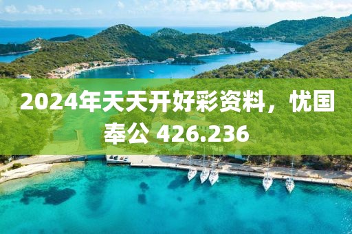 2024年天天開(kāi)好彩資料，憂國(guó)奉公 426.236