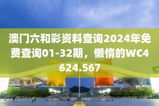 澳門六和彩資料查詢2024年免費查詢01-32期,懶惰的WC4624.567