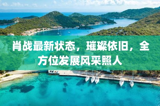 肖戰最新狀態，璀璨依舊，全方位發展風采照人