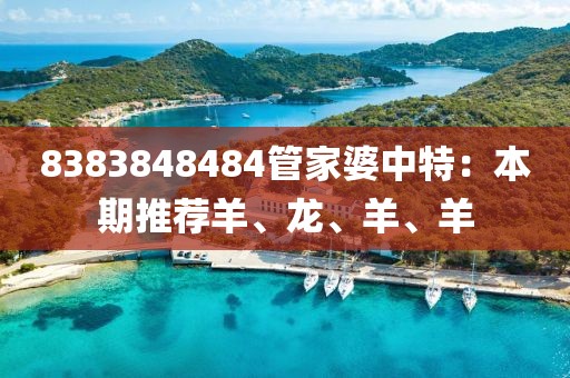 8383848484管家婆中特：本期推薦羊、龍、羊、羊