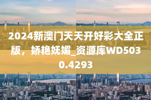 2024新澳門天天開好彩大全正版，嬌艷嫵媚_資源庫WD5030.4293