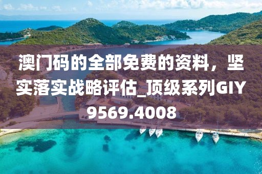 澳門碼的全部免費的資料,堅實落實戰略評估_頂級系列GIY9569.4008