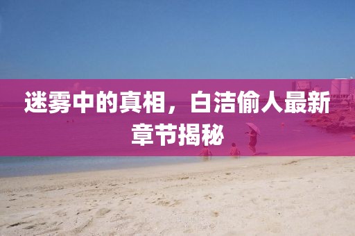 迷霧中的真相，白潔偷人最新章節揭秘