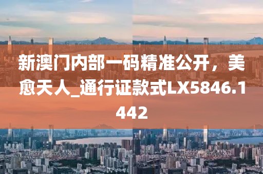 新澳門內部一碼精準公開，美愈天人_通行證款式LX5846.1442
