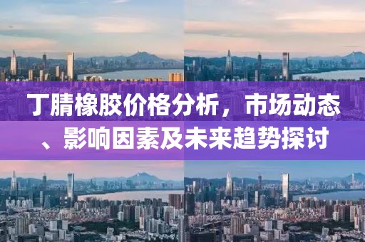 丁腈橡膠價(jià)格分析，市場動態(tài)、影響因素及未來趨勢探討