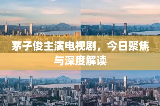 茅子俊主演電視劇,今日聚焦與深度解讀