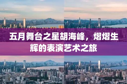 五月舞臺(tái)之星胡海峰,熠熠生輝的表演藝術(shù)之旅