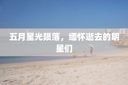 五月星光隕落,緬懷逝去的明星們