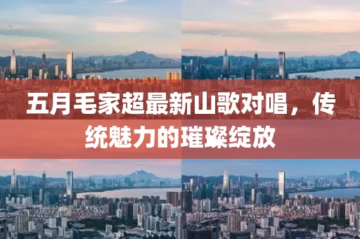 五月毛家超最新山歌對唱,傳統魅力的璀璨綻放