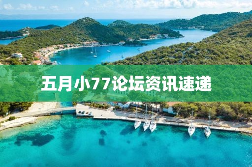 五月小77論壇資訊速遞