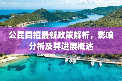 公民同招最新政策解析，影響分析及其進(jìn)展概述