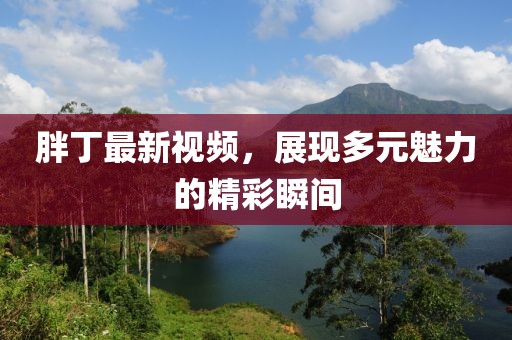 胖丁最新視頻,展現多元魅力的精彩瞬間