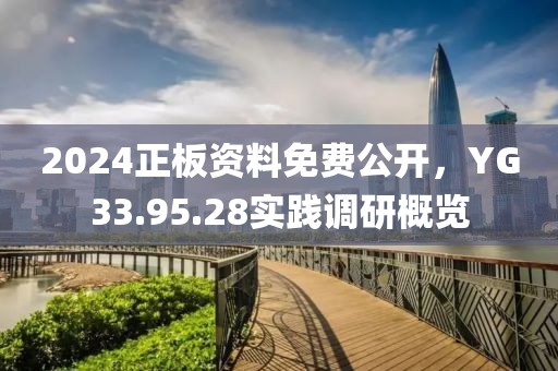 2024正板資料免費公開，YG33.95.28實踐調研概覽