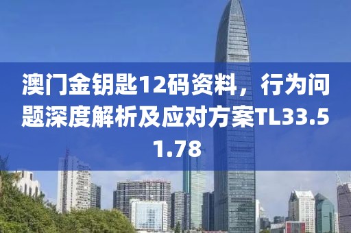 澳門金鑰匙12碼資料，行為問題深度解析及應對方案TL33.51.78