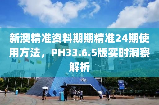 新澳精準資料期期精準24期使用方法，PH33.6.5版實時洞察解析