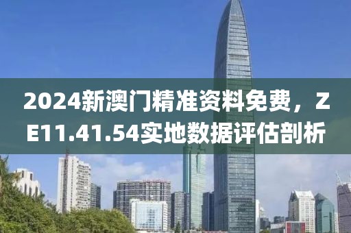 2024新澳門精準資料免費，ZE11.41.54實地數據評估剖析