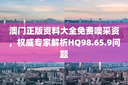 澳門正版資料大全免費噢采資，權威專家解析HQ98.65.9問題