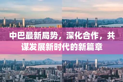 中巴最新局勢，深化合作，共謀發(fā)展新時代的新篇章