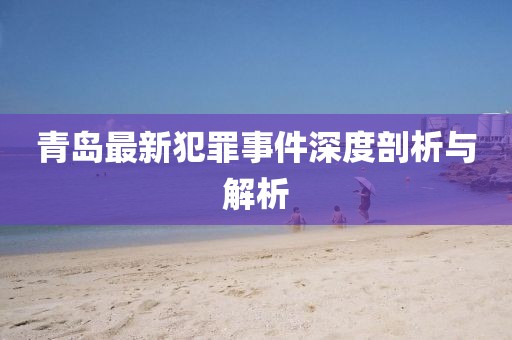 青島最新犯罪事件深度剖析與解析