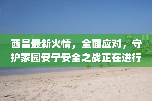 西昌最新火情，全面應對，守護家園安寧安全之戰正在進行