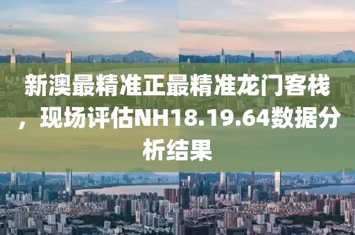 新澳最精準正最精準龍門客棧,現場評估NH18.19.64數據分析結果